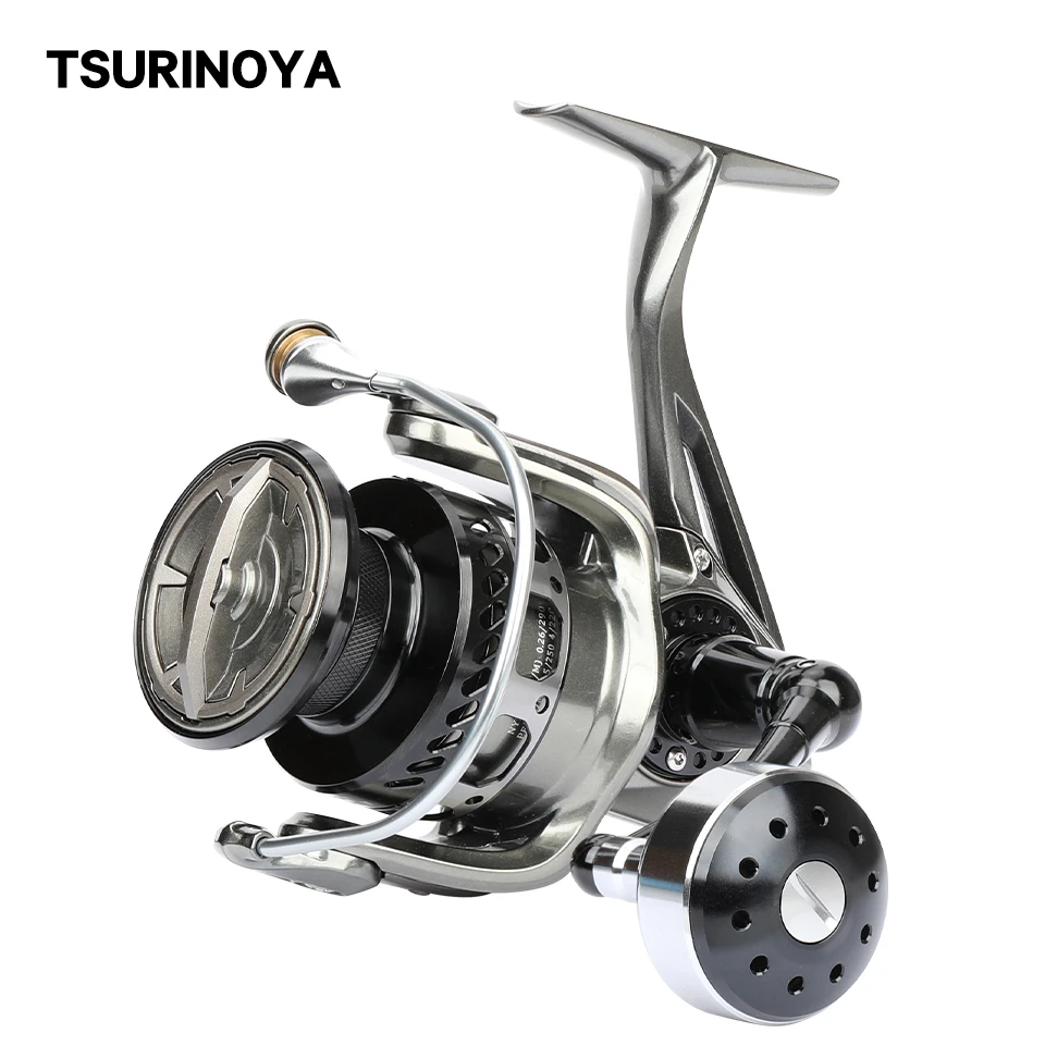 をtsurinoya鯉釣りリールヒグマ3000 4000 5000 6000 7000 9 1 12 キロフルメタルフィーダーリール塩水糸車 釣りリール Aliexpress