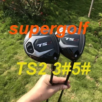 

2019 New AKIA golf woods TS2 3#5# fairway woods with TENSEI 65 stiff shaft headcover wrench 2pcs golf clubs