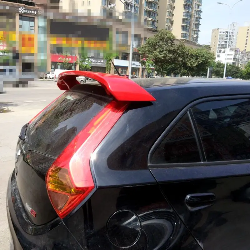 

UBUYUWANT For MG 3 2010-2013 Rear Spoiler High Quality ABS Material Car Tail Wing Decoration Primer Color Trunk Spoiler For MG3