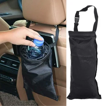 

Portatile Auto Car Seat Back Litter Bag Garbage Hang Bag Holder Container Storage Spazzatura Bin Box Car Garbage Collection