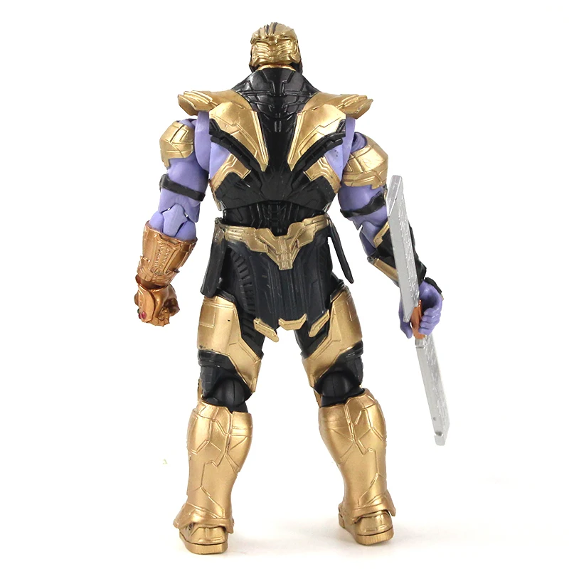 20 см Marvel Мстители конец игры танос ПВХ Thanos Endgame фигурка Коллекционная модель игрушки