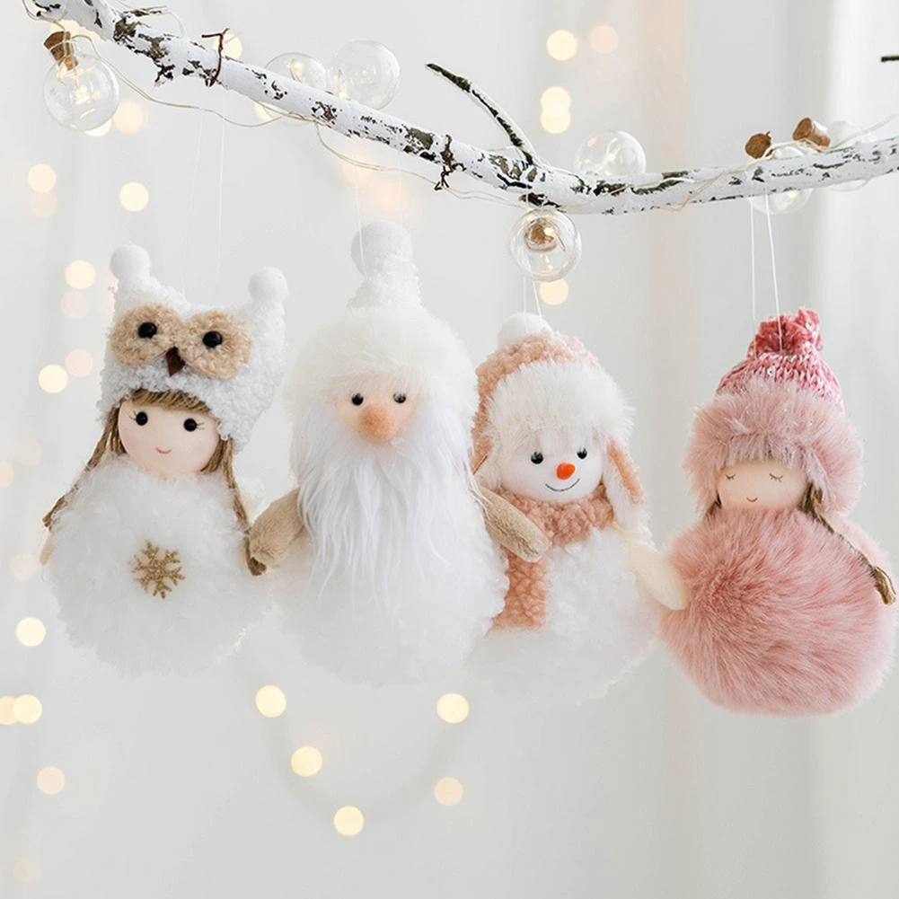 Sfmta Christmas Party 2022 New Year 2022 Xmas Gif Cute Top Hat Antlers Girl Christmas Angel Doll  Navidad Tree Ornament Christmas Decorations For Home 2021|Pendant & Drop  Ornaments| - Aliexpress