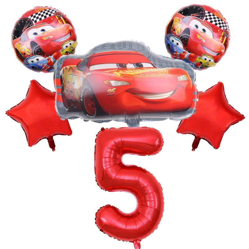 Disney Lightning McQueen Cars Theme Party Supplies Set Theme Kid Birthday Party Decor Family Party Baby Shower Supplies