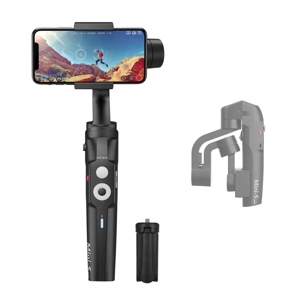  MOZA MINI S 3 Axis Foldable Pocket Sized Handheld Gimbal Stabilizer MINI S for iPhone X 11 Smartpho