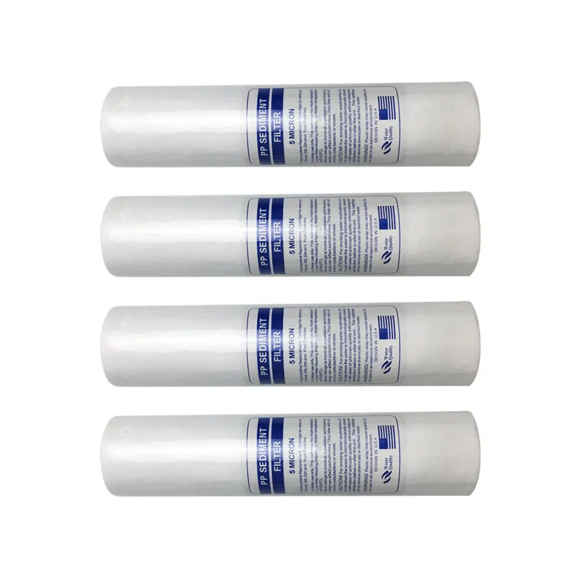 

10 Inch 1-Micrometre Sediment PP Cotton Water Purifier Filter Cartridge Reverse Osmosis System