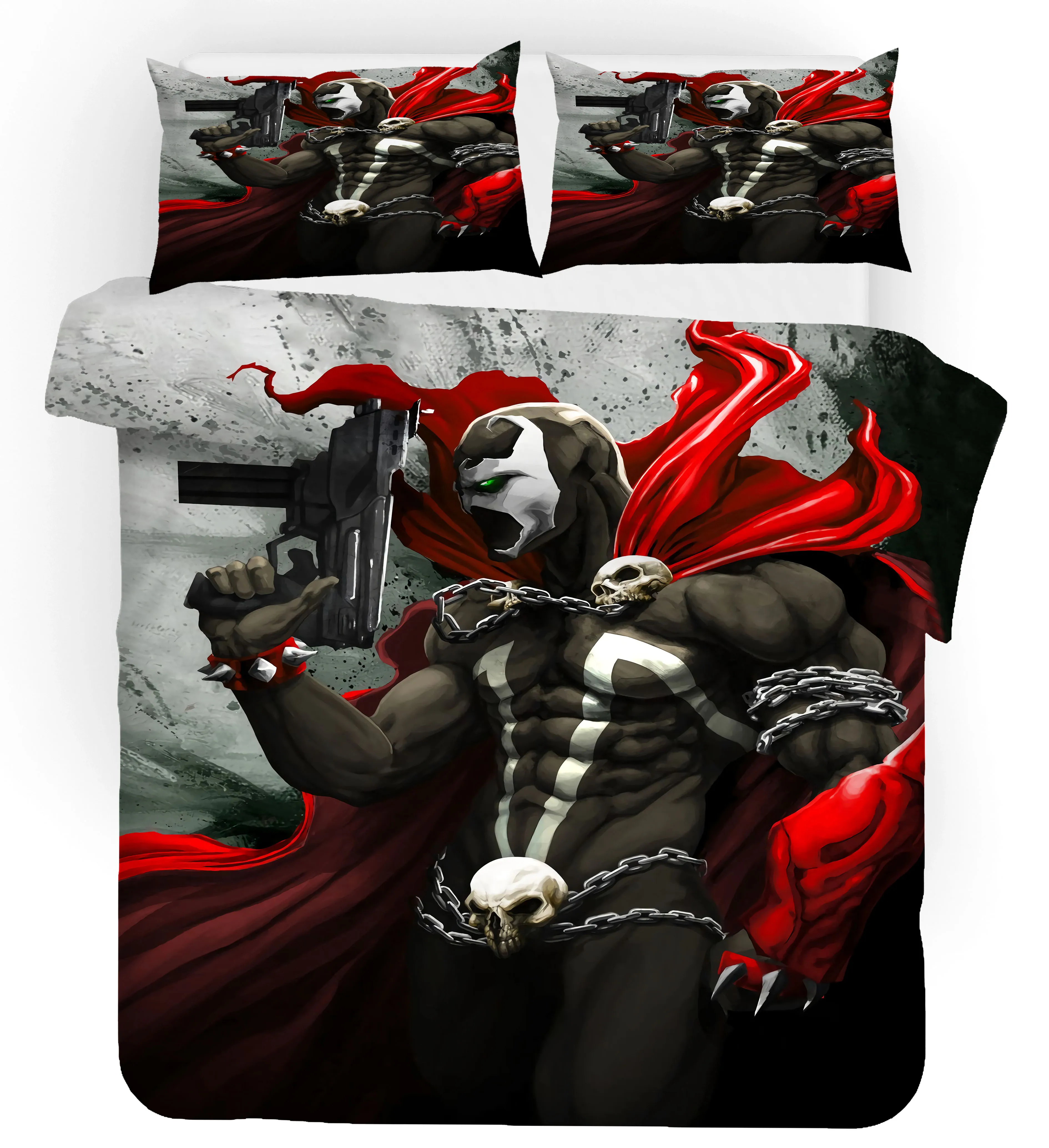 

3D print Bedding set Spawn Movie, Duvet Cover set Home Textiles Bed Cover for Gift T44