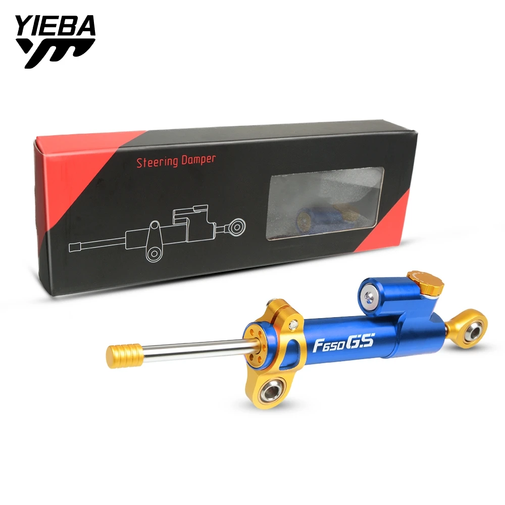 

Motorcycle Damper Steering Stabilize Safety Control Bracket Mount kit Motorbike For BMW F650GS F650 GS 2008-2012 2009 2010