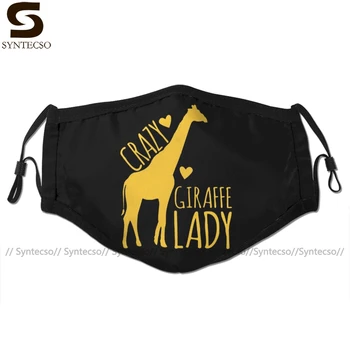 

Giraffe Mouth Face Mask CRAZY Giraffe Lady Facial Mask Kawai Funny with 2 Filters for Adult