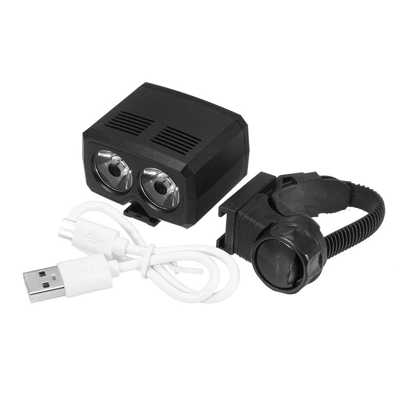 

XANES DL05 1000LM 2XPE LED 1200mAh Battery 5Mode IP65 Waterproof Mini Bike Head Light for Cycling Camping Torch Lantern Car Lamp