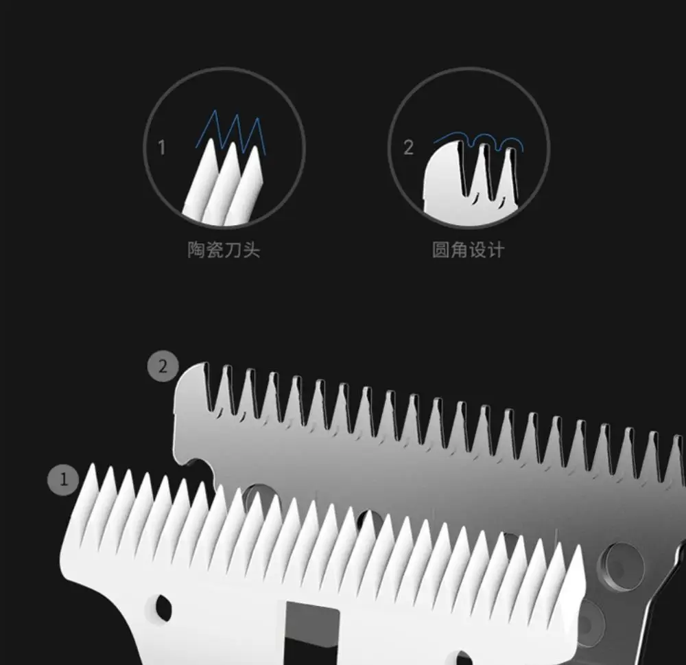 Xiaomi SMATE Детский Электрический триммер для волос USB Водонепроницаемый триммер для стрижки перезаряжаемый ультра-тихий автоматический триммер для волос для детей