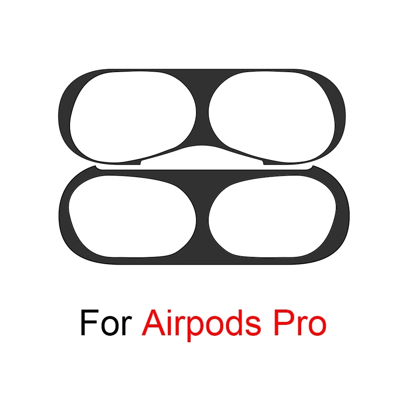 Пыленепроницаемый металлический пылезащитный чехол для Airpods Pro, наклейка, аксессуары для кожи Apple, чехол для зарядки, защитный чехол для Airpods 3 Airpods Pro