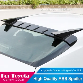 

Auto Part Roof Spoiler ABS Plastic Exterior Rear Trunk Lip Wing Black Roof Spoiler For Toyota Camry 2018 Car Accessories