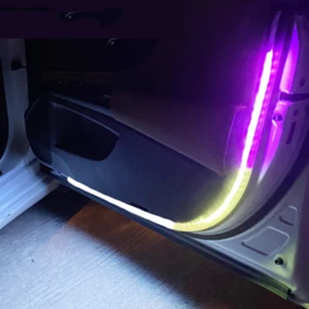 

Safety Car Light 12V 0.3cm thickness Car Door Open Signal Lamp LED Light Strobe