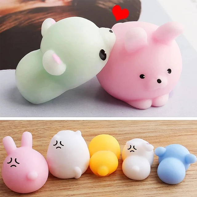 36pcs Squishy Toy Cute Animal Antistress Ball Squeeze Mochi Toys Decompression Soft Sticky Mini Squishi Stress Relief Toys Gift 4