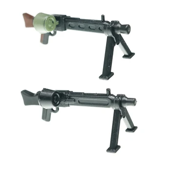 

20 Pcs/Lot Wholesale Military Series 2 Colors Weapons Guns Rifle Submachine MOC Part Building Blocks Bricks Toys B249