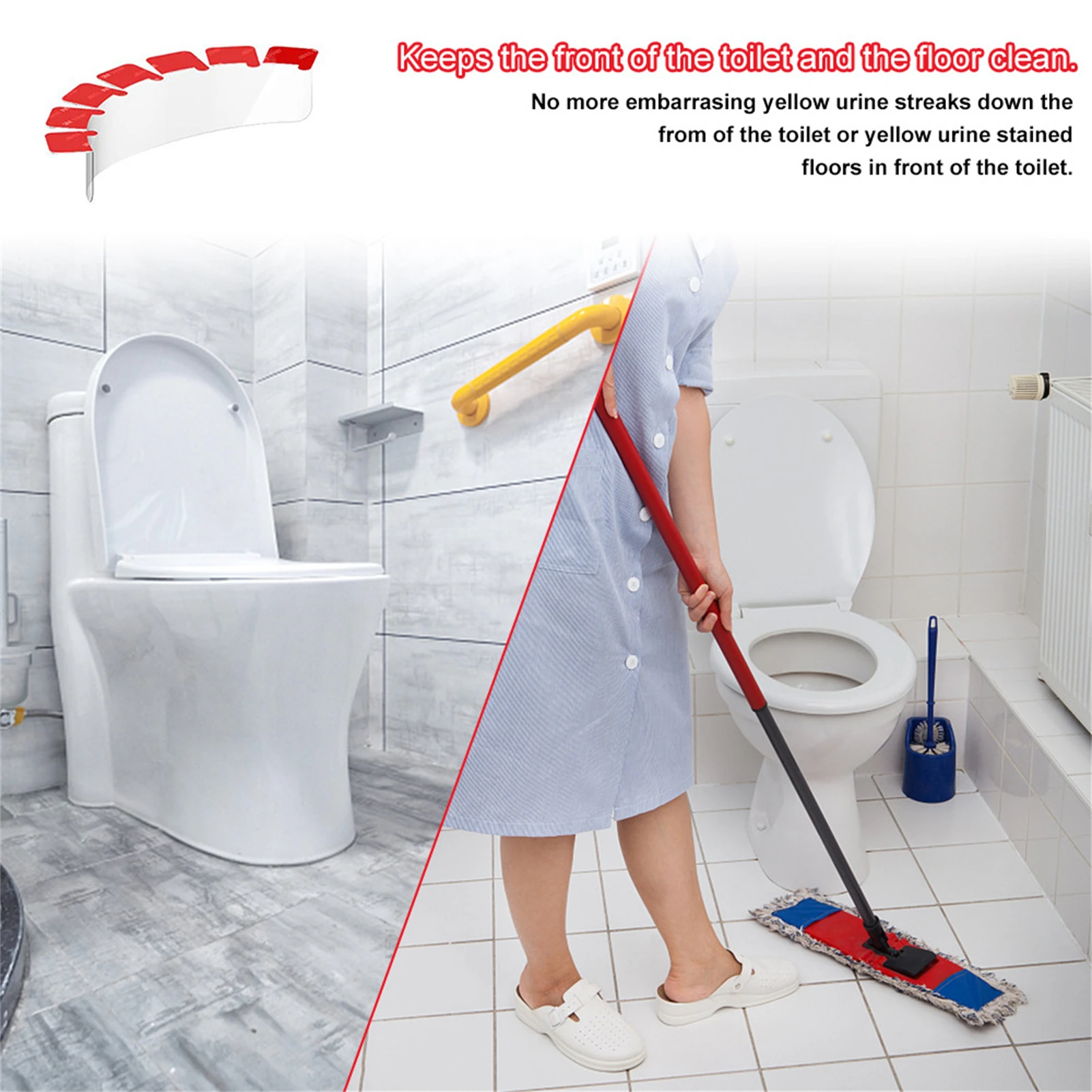 Toilet Seat Pee Splash Guard Multipurpose Potty Training Urine 4周年記念イベントが