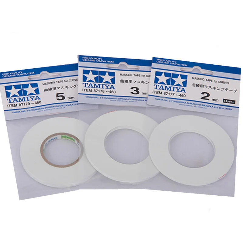 Tamiya 87177 Masking Tape For Curves 2mm Models Hobby Craft USA Seller