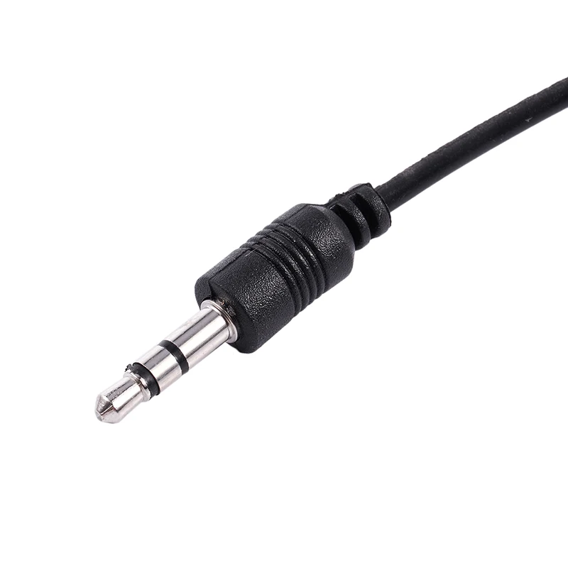 AAAE Top-USB 2,0 до Mini B штекер 3,5 мм разъем кабель для передачи данных и аудио 50 см/2" 5 шт. черный