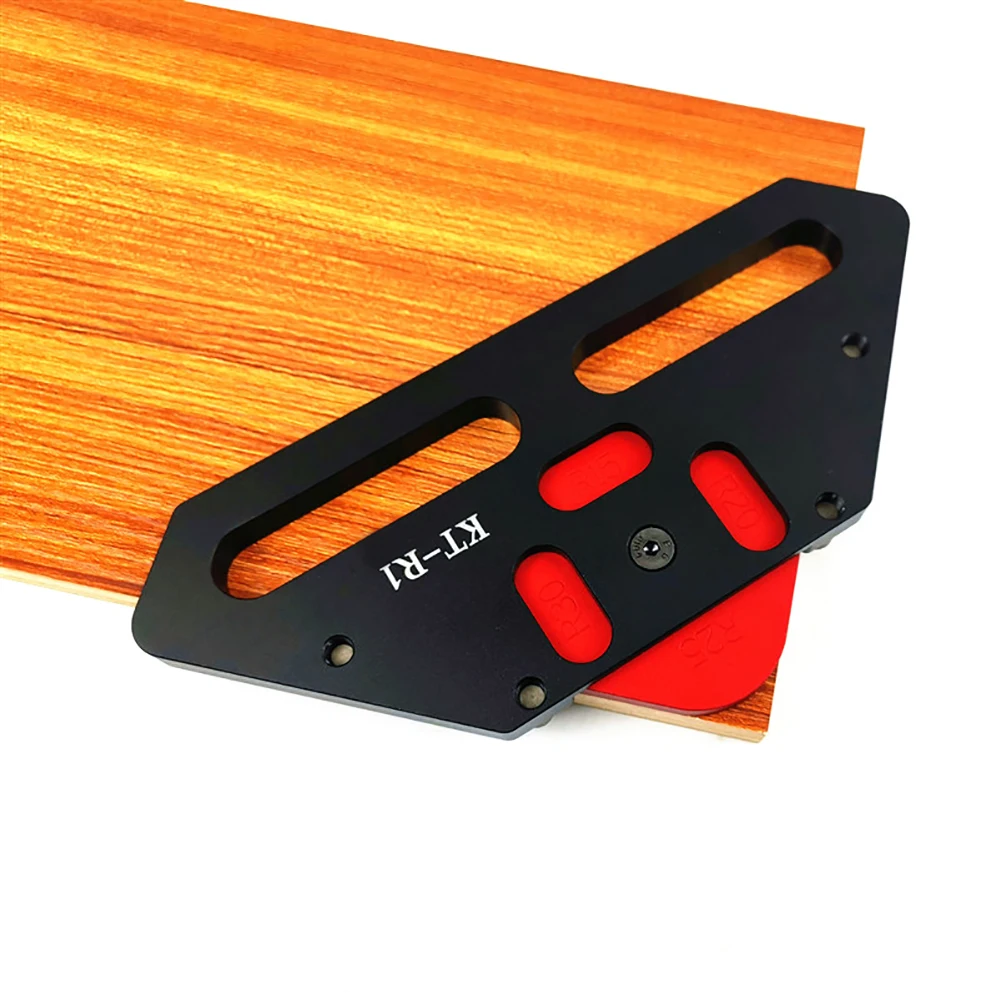 

Woodworking Semicircle Quick Positioning Template Bevel Round Arc Positioning Template for Trimming Machine Engraving Machine