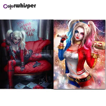 

Diamond Painting Full Square/Round Drill Cartoon Girl 5D Daimond Painting Embroidery Cross Stitch Mosaic Picture Z701