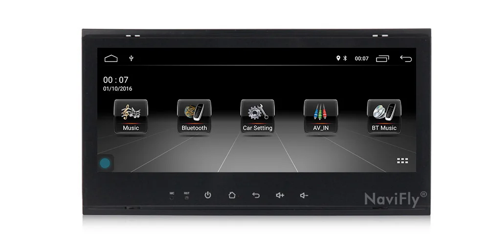 NaviFly Android 9,1 Автомобильный мультимедийный плеер для VW/Volkswagen/Touareg 2004-2011 FM радио USB DVR gps 2+ 32G Canbus Wifi карта Mic BT