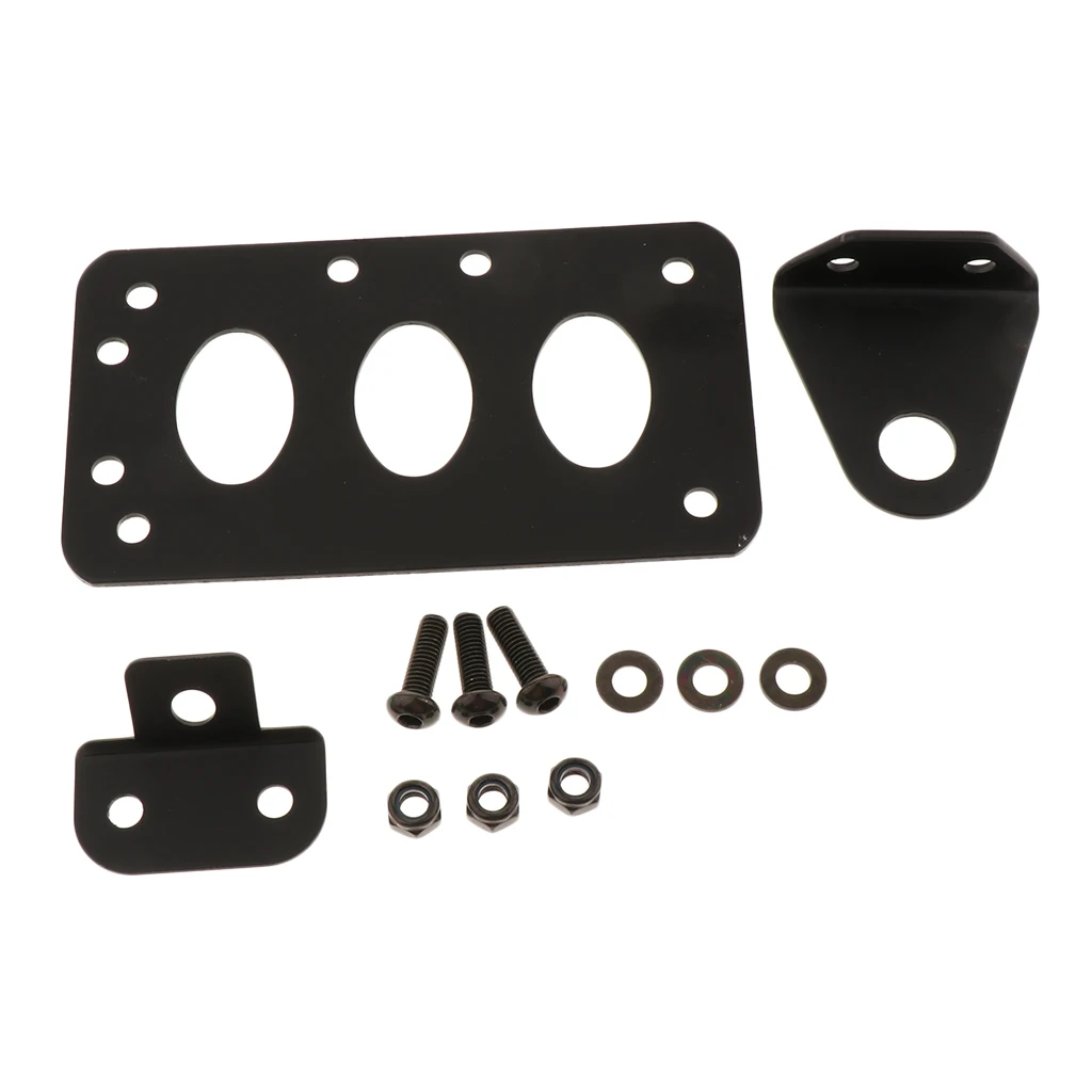 

Rear License Number Plate Mounting Holder Motorcycle Modified Hardware for HARLEY