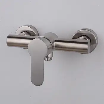 

304 Stainless Steel Cold Hot Water Adjustable Faucet for Bathing Valve