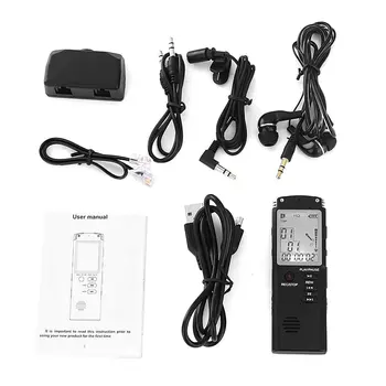 

8G 16G Portable Professional Digital Voice Recorder USB 2.0 LCD Display Audio Voice Recording Dictaphone Free Shipping