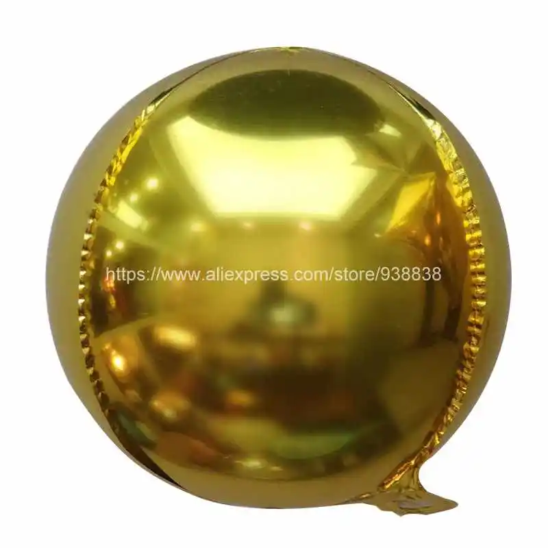 Description Picture 3 of item4D pefect round 10" 15" 18" 22" 32" inch foil orbz balloons for wedding party decorations happy birthday mylar Balloons