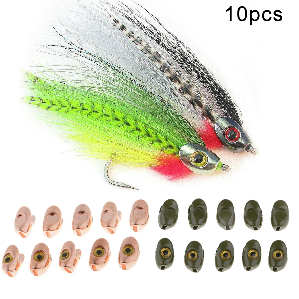 10 шт./партия рыболовная приманка для подвязывания головы черепа | Спорт и