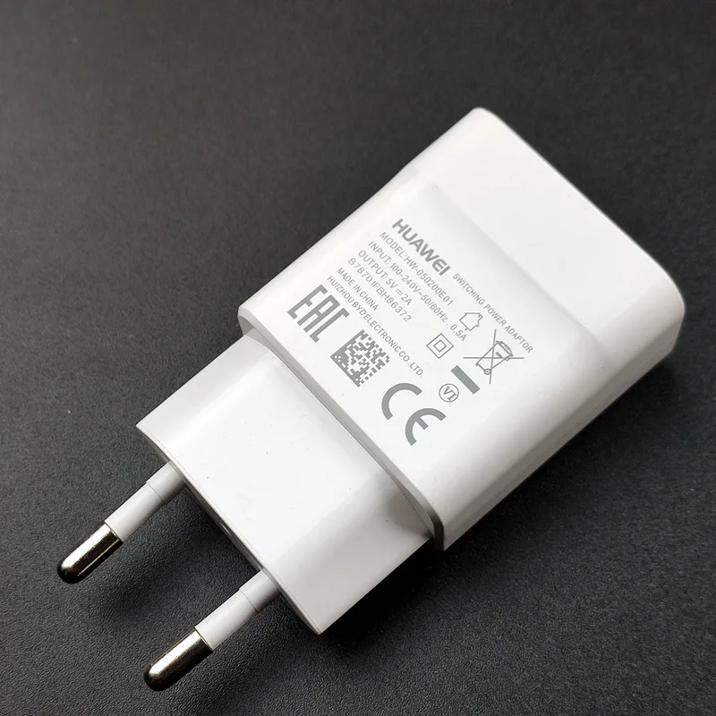 Huawei Honor 8X Usb настенное зарядное устройство 10 Вт 5 В/2 а ЕС адаптер питания Зарядка micro usb кабель для huawei y6 y7 y9 P8 p7 p6 mate 8 - Тип штекера: EU Charger
