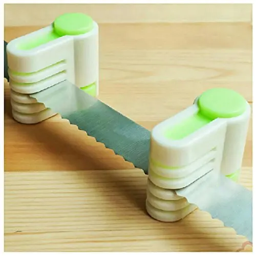 Пластик 2 шт. кухонный DIY Резак для торта инструмент резки 5 слоев инструментов