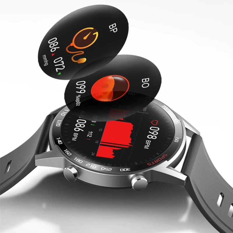 Тела Температура SmartWatch для Для мужчин измеритель артериального Давление