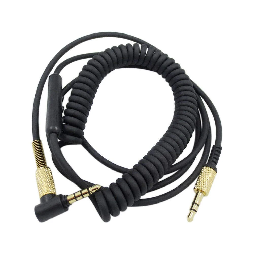 3,5 мм аудио говорящие наушники медный провод аксессуары Высокая пластичность кабель Прочный Длинный удлинитель Замена для Marshall II Mo
