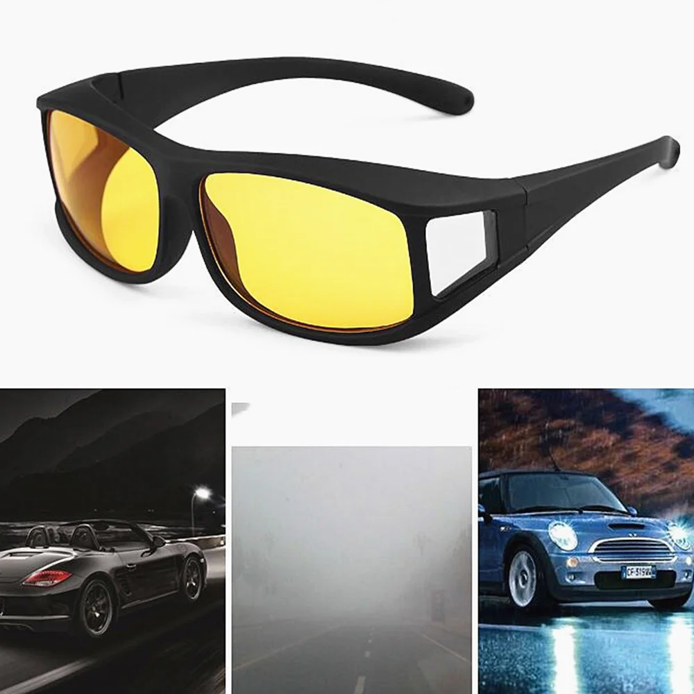 

Car Night Vision Driver Goggles Unisex HD Vision Sun Glasses Car Driving Glasses UV Protection Sunglasses Eyewear