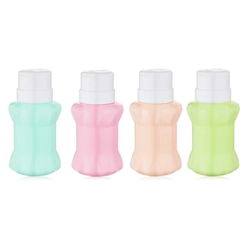 

MONJA 200Ml Nail Art Pressure Bottle Diamond Angle Lock Head Nail Bottle Empty Bottle Manicure Tool