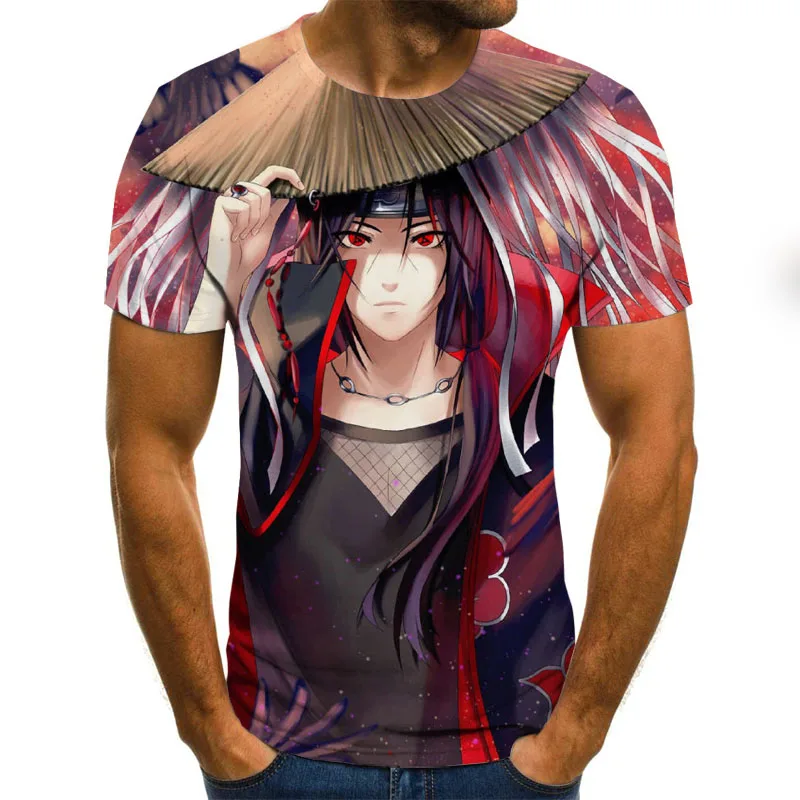 

2020 New Fashion Naruto Tshirt Men Women 3D t-shirt Naruto cosplay Sweatshirts Harajuku tee shirts Men Tops Kids t-shirt