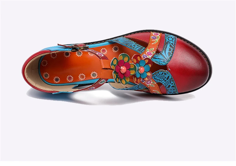 Женские сандалии-оксфорды из натуральной кожи; туфли-лодочки в винтажном стиле; женские туфли-оксфорды на каблуке; красная женская обувь; коллекция года; сезон весна-лето