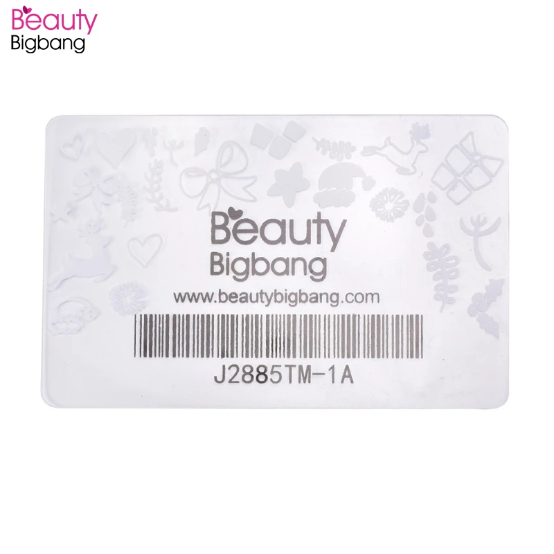 BeautyBigBang набор из 5 шт. пластины для стемпинга пластиковый штамп скребок с лаком