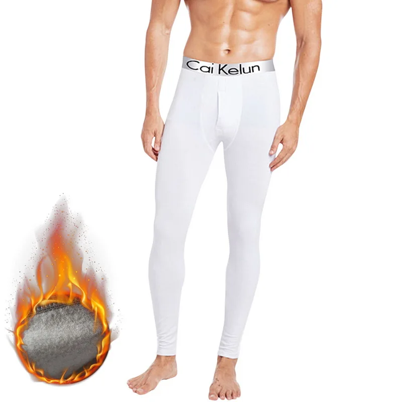 Men Long Johns Thermal Skin-Friendly Underwear Winter Warm Long Pants Male  Soft Elastic Large Size Leggings Comfortable Tights - AliExpress