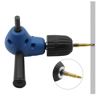 

Drive Adapter Bend Extension Right Angle Easy Install 500PRM 90 Degree Drill Attachment Practical For Corner Workspace Converter