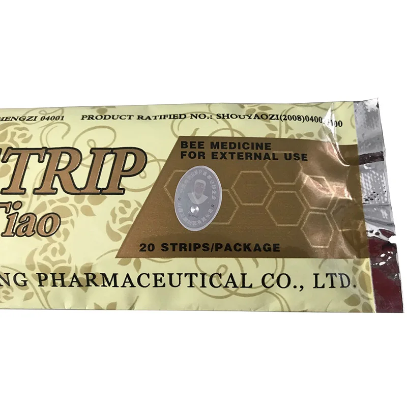 Beekeeping tools Flumthrin Varroa Bee Mite Killer Strips For Medecine Bee keeping Of Beekeeper Farm Supply equipment bees 1Bags