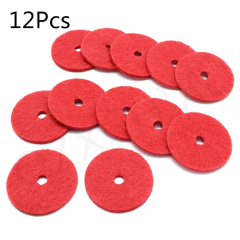 12PiecesSewingMachinePartsSpoolPinRedFeltPadsCraftsfor