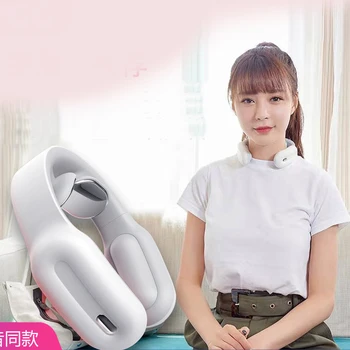 

intelligent cervical massager heating electromagnetic pulse cervical physiotherapy instrument multifunctional shoulder neck