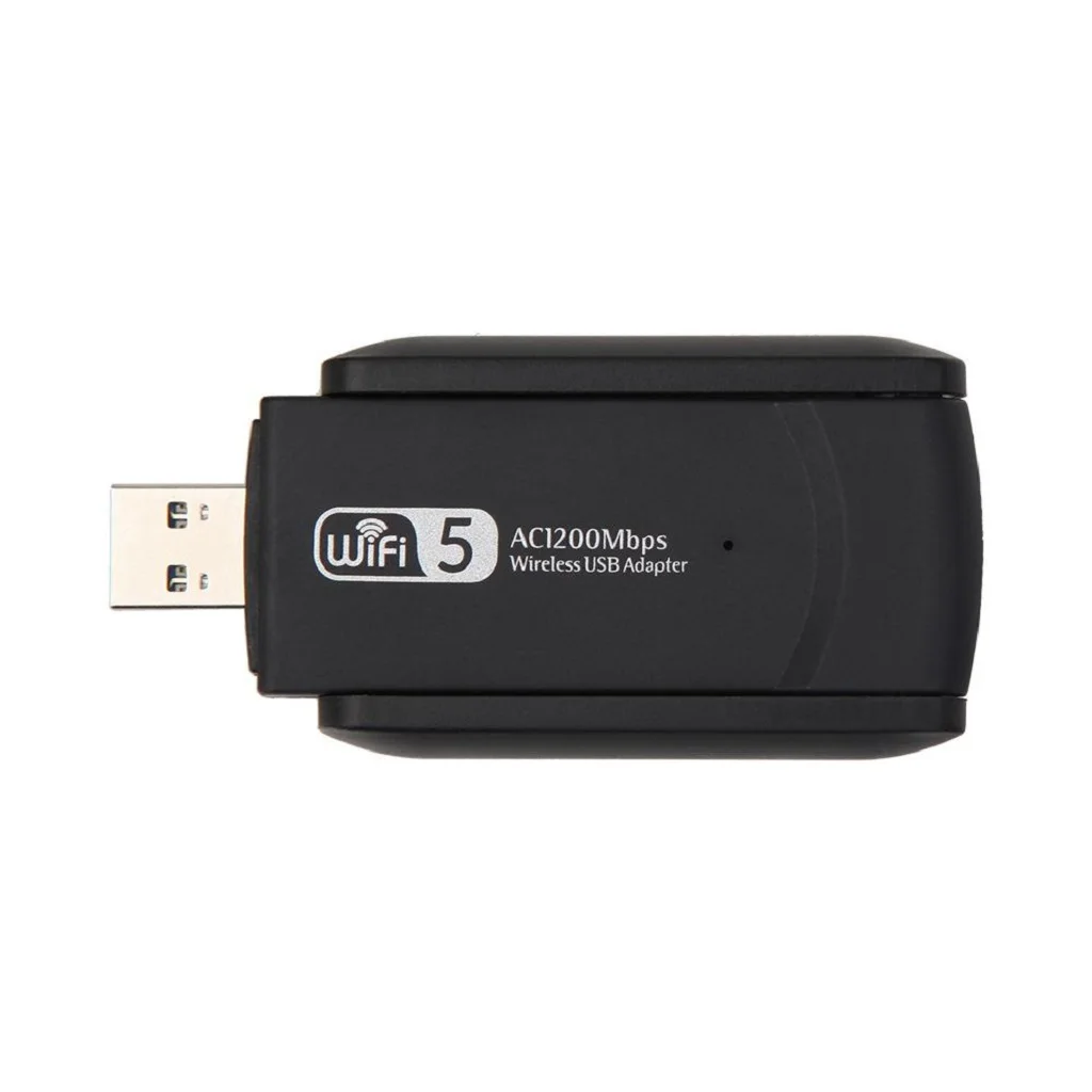 2020 New USB Wifi Network Adapter Wireless Dongle LAN 2.4&5G with 2 Antenna for Computer PC Laptop radio monitoring