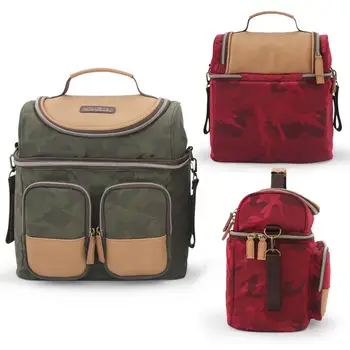 

Waterproof Nylon Picnic Basket Portable Cooler Insulated Box Travel Lunch BBQ Camping Outdoor Picnic Bag