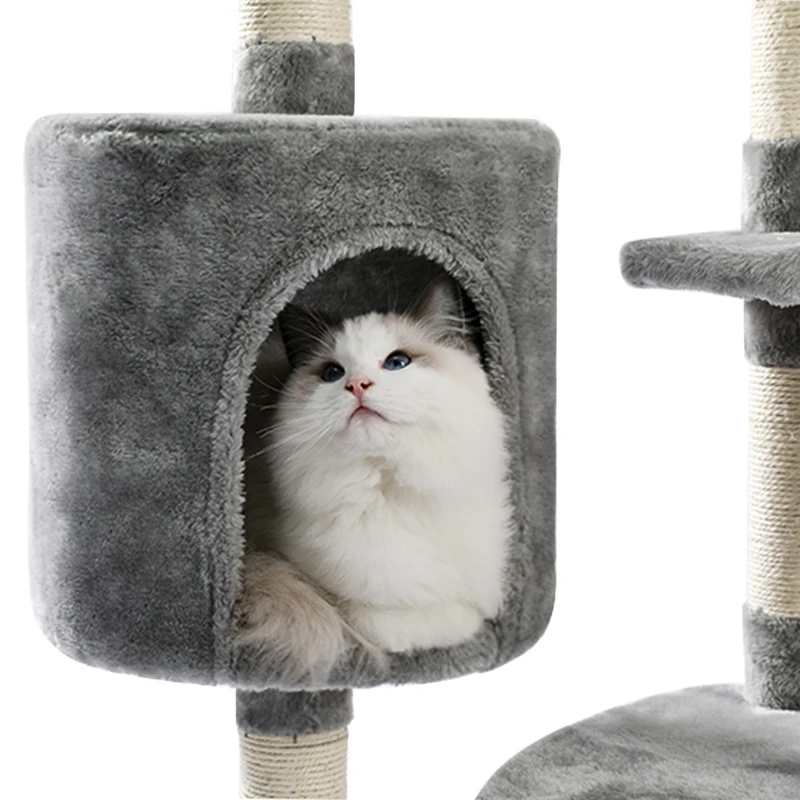 Title 56, Fast Delivery Cat Tree House Plush Condo Scratc...