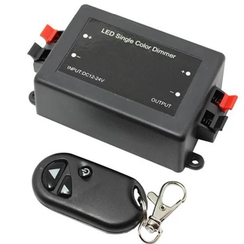 

DC 12V 24V RF Wireless Controller Switch LED Dimmer Spotlight Light