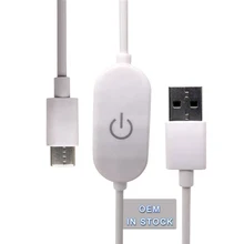 

ANNXIN LED Dimmer ON OFF Switch Light LED Lamp Touch Switch Cable