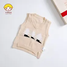 Стиль; детский трикотажный жилет; детский жилет; Повседневный Универсальный жилет без рукавов